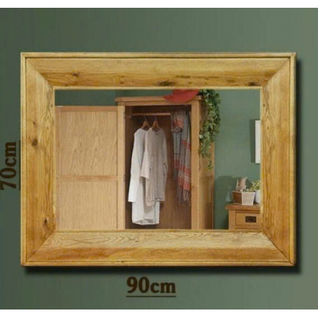 Solid Oak : Khung Gương Gỗ Sồi 70 x 90cm
